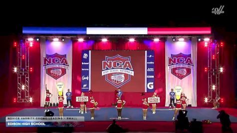 Edison High School [2026 Novice Varsity Crowd Leading - Small] 2026 NCA High School Nationals