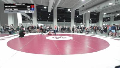 U20 Freestyle FS - 79 lbs Champ. Round 1 - Ayden Flores, CMWC vs Houston Frank, Tiger Den Wrestling Club