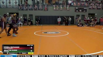 154 lbs Round 2 - Mykell Buchanan, Madison County vs Braxton Suggs, Columbia