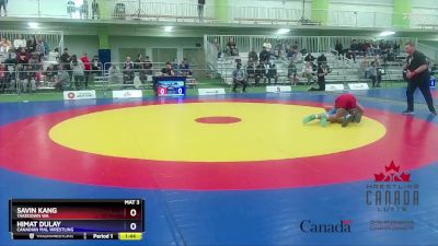 68kg Round 1 - Savin Kang, Takedown WA vs Himat Dulay, Canadian Mal Wrestling