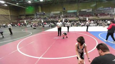 54 lbs Round Of 16 - Bryson Maynes, Colorado Outlaws vs Ayden Calderon, Bear Cave WC