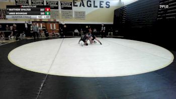 132 lbs Quarterfinal - Matthew Spalter, Southington vs Ares Bourque, Enfield