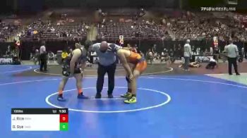 195 lbs Round Of 32 - Jaden Rice, Spokane Wrestling vs Daniel Dye, Threshold Wrestling Club