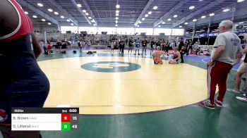 80 lbs Quarterfinal - Salavatore Colangelo, All American Wrestling Club vs Jacob Saunders, Team Shutt Bowman