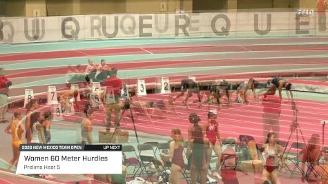 Women's 60m Hurdles, Prelims 5
