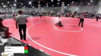 109 lbs Quarterfinal - Jayden Seson, Golden Back vs Apollo Cruz, Team Aggression