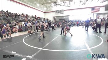 70 lbs Consolation - Ryker Bryiant, Rough Riders vs Melissavette Alba, Cowboy Wrestling Club