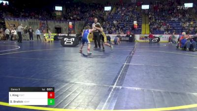 90 lbs Consy 3 - Isaak King, Fort LeBoeuf vs Owen Bralick, Hempfield