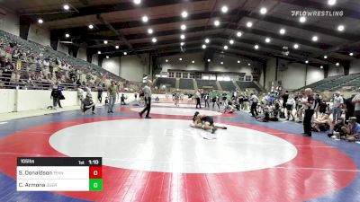 105 lbs Final - Samuel Donaldson, Teknique Wrestling vs Collin Armona, Guerrilla Wrestling Academy