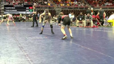 2A-138 lbs Quarterfinal - Cadyn Wild, Assumption, Davenport vs Tyce Clarken, Humboldt