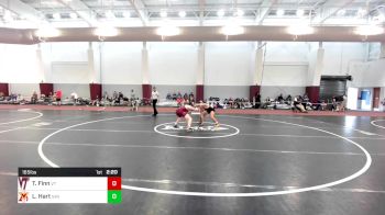 165 lbs Semifinal - Ty Finn, Virginia Tech vs Luke Hart, Virginia Military Institute