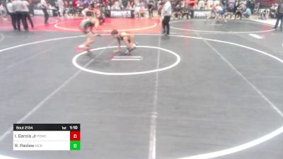 109 lbs Quarterfinal - Isaac Garcia Jr, Pomona Elite vs Ricardo Poolaw, New Mexico Bad Boyz