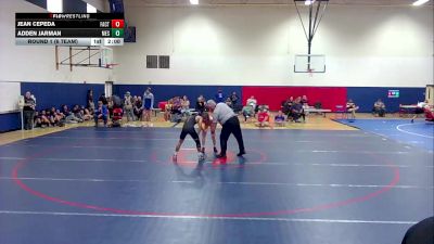 134 lbs Round 1 (6 Team) - Adden Jarman, Mesa High School vs Jean Cepeda, Xfactor