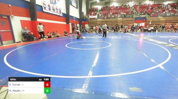 92 lbs Semifinal - EJ Turner, Tulsa Union vs Kellan Hayes, Jenks