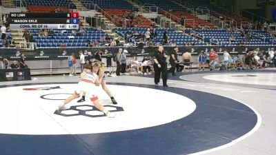 126 lbs Cons. Rd Of 16 - Bo Link, Iowa vs Mason Ekle, Alaska