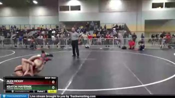 132 lbs Cons. Round 4 - Keaton Mayernik, Ascend Wrestling Academy vs Alex McKay, Illinois