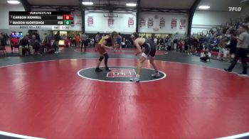 157 lbs Round 1 - Carson Kidwell, Solon vs Mason Hjortshoj, PCM, Monroe