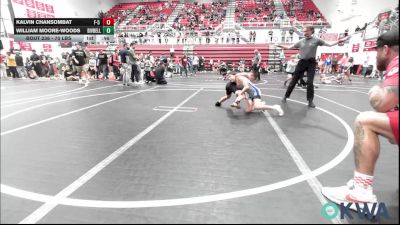 70 lbs Rr Rnd 2 - Kalvin Chansombat, F-5 Grappling vs William Moore-Woods, Division Bell Wrestling