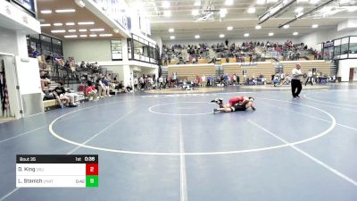 141 lbs Round Of 32 - Dakota King, Ohio State vs Luke Stanich, Unattached- Lehigh