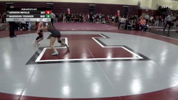 100 lbs Round 2 - Addison Neville, New Hampton/Turkey Valley vs Maddison Younger, Waterloo West