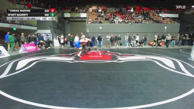 150 lbs Round Of 16 - Tobias Nabors, Clovis vs Wyatt Bassett, Bakersfield