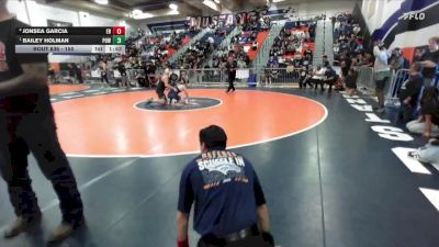 165 lbs Semifinal - Bailey Holman, Poway vs Jonsea Garcia, Eleanor Roosevelt