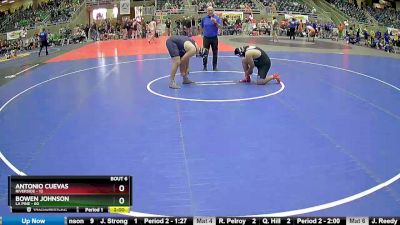 222 lbs Round 3 (4 Team) - Antonio Cuevas, Riverside vs Bowen Johnson, La Pine