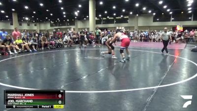 215 lbs Round 2 (6 Team) - Marshall Jones, BRAWL Black vs Joel Marchand, Gulf Coast WC