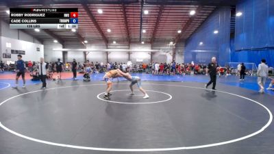 126 lbs Rr Rnd 2 - Robby Rodriguez, Ruthless - HS vs Cade Collins, Triumph Blue - HS
