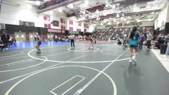 120 lbs Quarterfinal - Alexis Novoa, Apple Valley vs Stella Fields, Serrano
