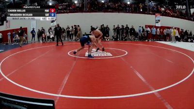 74 kg Champ. Round 3 - Caden Bellis, Pennsylvania RTC vs Braeden Scoles, Illinois RTC