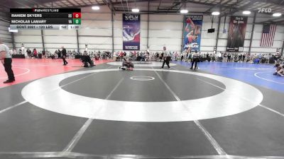 120 lbs Round Of 128 - Rahiem Skyers, SC vs Nicholas Lamary, VA