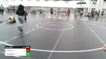 90 lbs 3rd Place - Deklynd Harris, Stout Wr Acd vs Liam Gonzales, Deadshot Wrestling Club