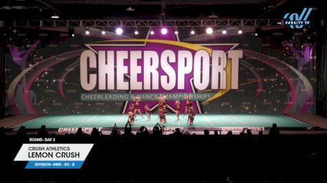 Crush Athletics - Lemon Crush [2024 L1 Mini - D2 - B Day 2] 2024 CHEERSPORT National All Star Cheerleading Championship