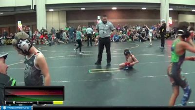 56 lbs Quarterfinals (8 Team) - Asher Bennett, Steel Valley Renegades vs Zander Upchurch, Ares