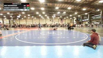 127 lbs Rr Rnd 2 - Eric Snowberger, 4M Strength - MS vs Everett Garretson, Gold Standard Wrestling - MS
