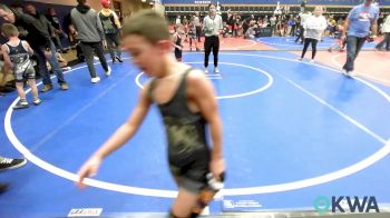 46 lbs Consi Of 8 #2 - Jack Crain, Skiatook Youth Wrestling 2022-23 vs Wyatt Phillips, Collinsville Cardinal Youth Wrestling