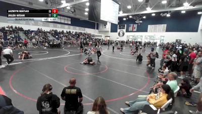 145 lbs Quarterfinal - Jazmyn Matias, Santa Ana vs Jules Sitani, Team Thunder