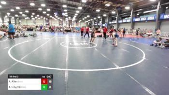 126 lbs Rr Rnd 3 - Anthony Allen, Buccaneers WC 2 vs Antonio Intintoli, Pursuit Wrestling Academy - White