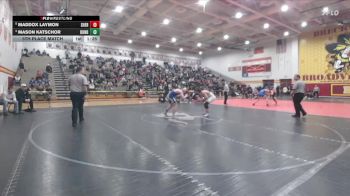 132 lbs 5th Place Match - Mason Katschor, Dundee vs Maddox Laymon, Sheridan