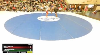 285 lbs Semifinal - Jack Heldt, Wabash vs Damari Dancy, Wartburg