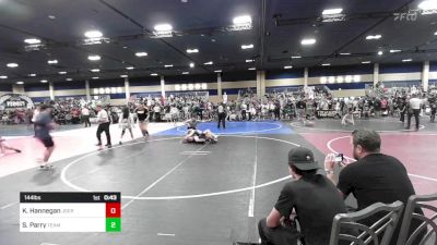 144 lbs Consi Of 32 #2 - Kilian Hannegan, JSerra vs Seth Parry, Team Thunder