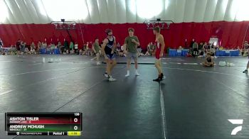 138 lbs Placement Matches (16 Team) - Ashton Tisler, Random Lake vs Andrew McHugh, Roncalli