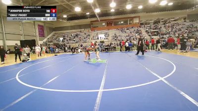 59 kg 5th Place Match - Jennifer Soto, Tarleton Wrestling Club vs Emily Frost, Iowa Womens Wrestling Club