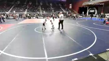 46 lbs Round Of 16 - Carter Lehr, Laramie WC vs Jackson Martin, Bear Cave