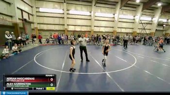 68 lbs Round 1 - Adrian Mascarenas, Roy Wrestling Club vs Alex Harrington, Wasatch Wrestling Club