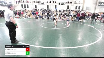 138 lbs Round Of 32 - Chris Pearson, Plymouth North vs Ryan Moitoso, Bristol County/Dighton Rehoboth