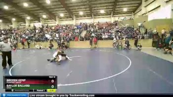 129 lbs Cons. Round 2 - Baylor Ballard, Davis vs Broden Kemp, Pleasant Grove