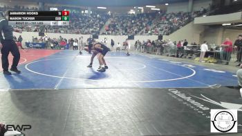 101 lbs Consi Of 8 #1 - Jamarion Hooks, Tulsa Union vs Mason Tucker, Cushing