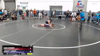 105 lbs Round 1 - Jeremy Larson, Dillingham Wolverine Wrestling Club vs Jack Conger, Pioneer Grappling Academy